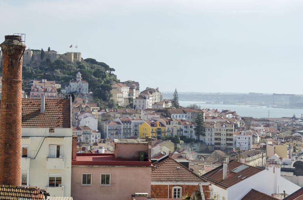 Apartamento Vista Espetacular Baixa E Rio Lisboa Exterior foto